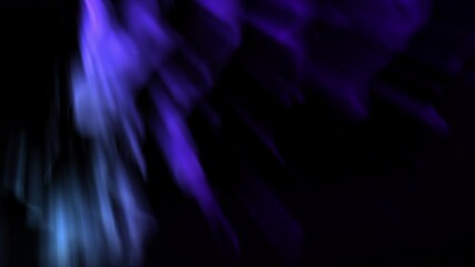 Wall Mural - aurora brilliance vibrant display purple loop animation