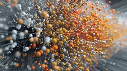 Modern digital abstract 3D background

