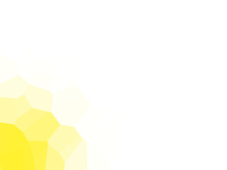 Wall Mural - abstract geometric yellow background with polygonal shapes and bright tones