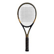© Foxgrafy - Elegant black and gold tennis racket design