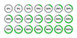 © Umme - Circle percentage diagram 0% to 100% which can be use for web design, user interface, loading symbol, work progress and many more.