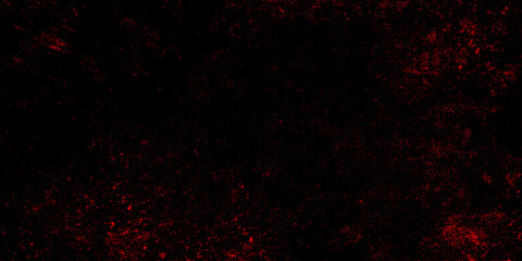 grunge black and red pattern. monochrome particles abstract texture. background of cracks, scuffs, c