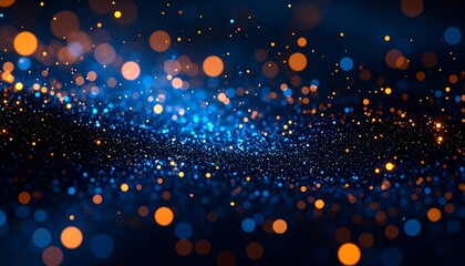 Abstract bokeh lights