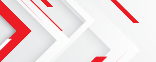Wall Mural - red abstract arrow background with 3d design and growth concept