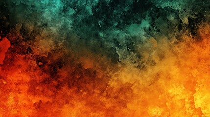 Wall Mural - Abstract Colorful Texture with Blue and Orange Hues Background