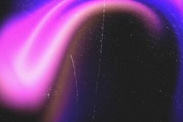 Wall Mural - dusted, scratched holographic abstract purple black gradient backgound, trend design creative blurre