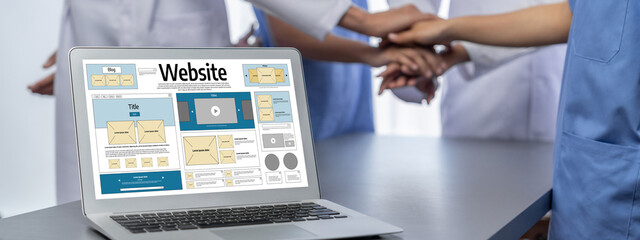 Website design software provide brisk template for online retail business and e-commerce