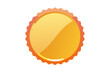 © ZentroStock - Golden seal vector graphic for badges and awards with a shiny yellow design