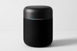 © Saleem - Isolated view of a black cylindrical speaker with a light ring on top