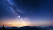 © Judith - beautiful sky night with stars background