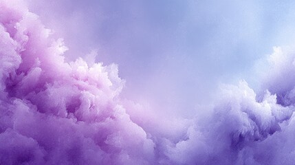 Wall Mural - soft purple watercolor background with organic blending and space for inspirational quotes