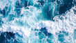 © Lightness World - Ocean wave sea water aerial view turquoise foam surf
