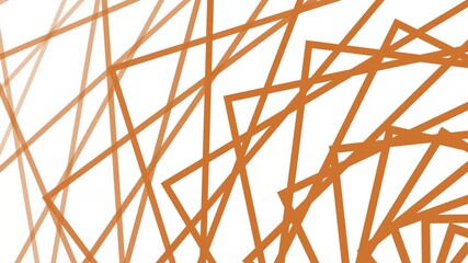 Brown geometric line pattern animation