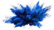 © diebold - Exploding blue powder cloud (1)
