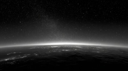 planet in space