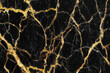 © Rutchaneewan - Stylish black and gold marble texture interior design abstract imagery elegant environment close-up view luxury concept for modern spaces