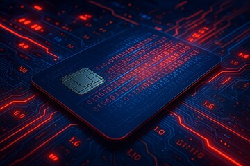 digital technology event featuring sim card innovations virtual data environment high-tech perspecti