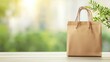 © MAY - Order Delivery bag sealed and labeled with an order number for pickup.