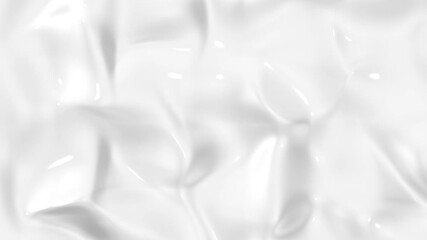 Wall Mural - milk, wave, white, flow, background, cream, motion, animation, shine, wavy, liquid, drink, tasty, de