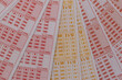 © dominikspalek.pl - Tickets for a numbers game, big lottery win, blank unmarked tickets in an international lottery,