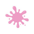 © primus - This vector features a pink water splash against a white wall, designed with fluid shapes and soft motion for a refreshing modern effect.