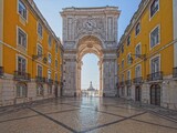 Rua Augusta Arch and Praça do Comércio Lisbon