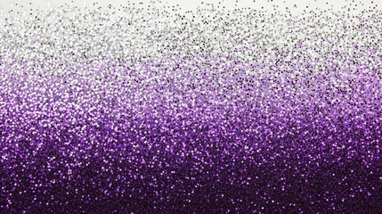 Wall Mural - abstract purple and silver glitter gradient background texture.