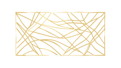 Golden line pattern 