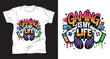 © Artistic Mind - Gamer graphic T-Shirt design print