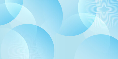 Wall Mural - Blue abstract background. Creative illustration for poster, web, landing, page, cover