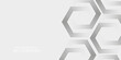 © Alfin - octagon with modern geometric background with white color gradation
