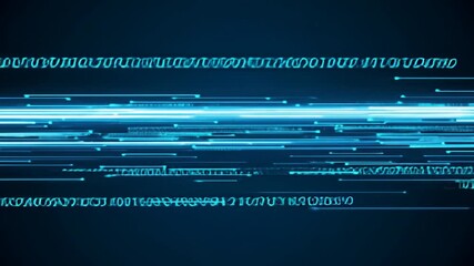Abstract digital lines technology background