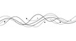 © Maureen - Elegant flowing line art with abstract wave patterns