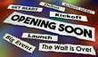 © iQoncept - Opening Soon News Headlines Grand Kickoff Debut Event Coming Soon 3d Illustration
