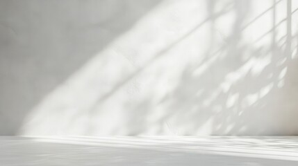 Wall Mural - minimalist clean white background with venetian plaster texture