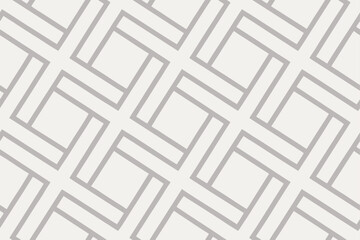 Subtle interlocking geometric pattern lines squares