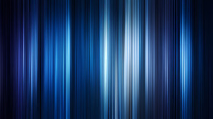 Wall Mural - Abstract blue light vertical stripes