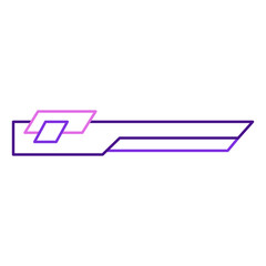 Wall Mural - futuristic business footer elements