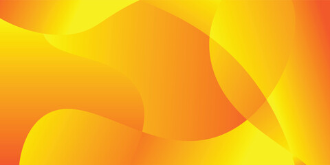 Wall Mural - yellow abstract gradient background for banner and poster