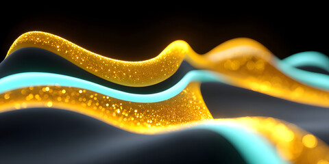 Wall Mural - dynamic fluid color gradient background, abstract kv main visual business ppt background