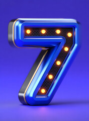 Wall Mural - 3d rendering digital font big sale event countdown concept element