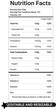 © Kawsar Hamid - Close up of a Nutrition Facts Label with High Values