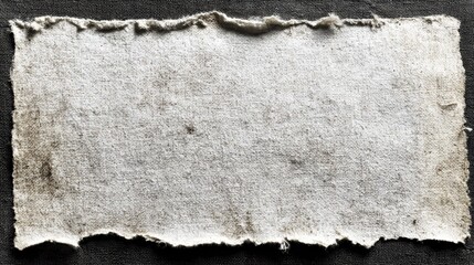 Torn white paper edge texture on blank background abstract design element torn