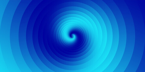 Futuristic vibrant abstract background with radial burst of light and energy emanating from center. Blue, purple, and pink light beams radiate, and glowing particles effects. Vector illustration