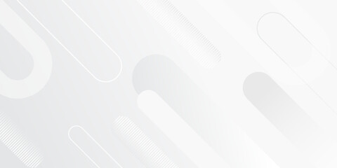 Wall Mural - white geometric abstract background. modern trendy design in vector eps 10