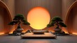 © Dee - Zen garden bonsai tree japanese aesthetic interior design meditation space calming scene
