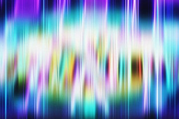Wall Mural - vibrant abstract background with vertical luminous streaks of color, glowing neon gradients, and smo