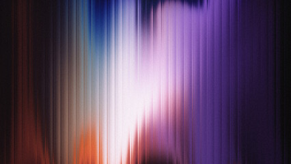 Wall Mural - blurry abstract background with soft frosted glass-like texture and film grain, dust, noise effect. 