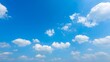 © Color Pulse - Beautiful blue sky with white clouds background wallpaper high resolution image stock photo