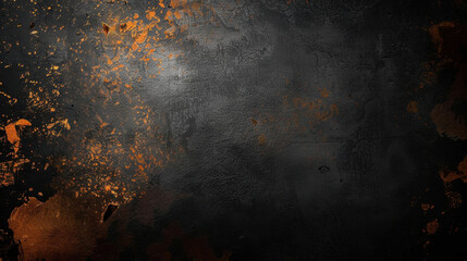 Wall Mural - dark grunge abstract background featuring textured surface with scratches and noise, evoking sense o